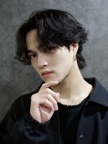 アウル 心斎橋(owl) センターパート×カルマパーマ×スパイラルパーマ×韓国風men's