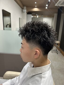 ヴェルデ(VERDE) スパイキーショート×ツーブロック