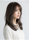 レイヤーカット髪質改善トリートメント前髪カット