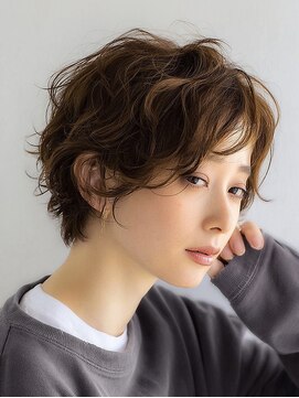 バイエイト(X８) 似合わせカット20代30代40代50代ショートボブパーマ