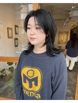 キヨイ(kiyoi) 黒髪でも◎ふんわりソフトウルフ