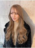 長崎で叶えるハイトーン ミルクティーベージュ