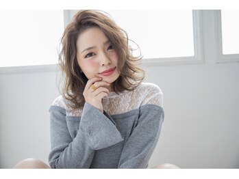 ヘアーサロン ラフィネ(hair salon Raffine)の写真/[君津駅徒歩10分]髪と頭皮に優しい“モロッカンカラー”でツヤツヤさらさらのカラーで美しいカラーstyleへ*