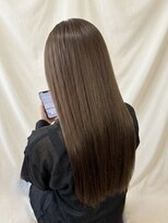 ココカラヘアー ニコ(cococara hair nico) 髪質改善ストレート/艶ミルクティーベージュ/