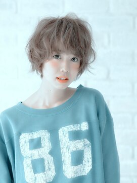 アース 熊本下通店(HAIR & MAKE EARTH) 甘さが可愛い小顔ショートボブ【EARTH熊本下通店】