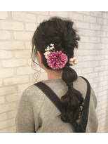 ガーネット(Garnet) コロンとかわいいたまねぎアレンジhair
