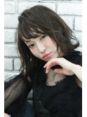 *+aimerが叶える...褒められ朝楽ボブ×ニュアンスパーマ*