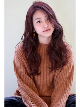 ヘアーアンドメイク シークタチカワ 立川店(Hair&Make Seek) 【seek 芝】フェザーバング イノセントカラー