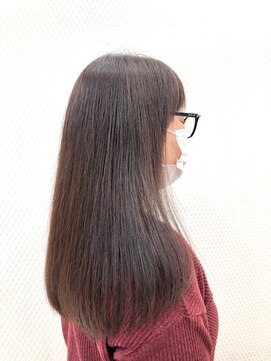 クオリス 上福岡店(QUALIS) ナチュラルストレート/縮毛矯正/ロング/サラツヤ/30代40代50代