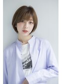 ナチュラルショートボブ　新宿