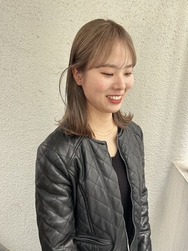 ローレンジウ(LOREN JU) 名駅/名古屋駅/学割U24/レイヤーカット/オージュア/ダブルカラー