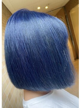 アッシュ 八王子店(Ash) 韓国/髪質改善/ネイビー/ブリーチ/ケアブリーチ/ダブルカラー