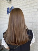 【LA PENSEE BLEU】シア―ベージュ　透明感　艶髪　大人カワイイ