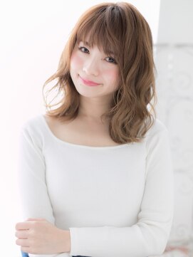 ドクターズ サロン ラブ(Dr's Salon LAB) ラフこなれパーマで愛されフェミニンセミディf古河20代30代40代