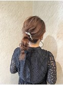 パーティヘアアレンジ♪