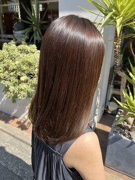 ドゥニカ(donica) オリーブブラウン/オリーブカラー/艶髪