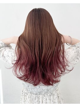 アライブ キチジョウジ(ALIVE Kichijoji) 【ALIVE吉祥寺】ピンクブラウングラデーションカラー