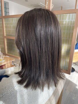 アドラーブル 長岡リップス旭岡店(adorable) 20代30代40代ブリーチなしアッシュグレージュ