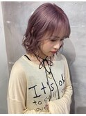 ダブルカラーベージュカラーケアブリーチカラーハイトーンカラー