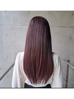 プレヴィア 銀座(PREVIA)&nbsp;ローズブラウンロングストレートヘア