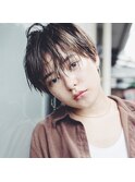 ヘルシーエフォートレスモカベージュシアーショート