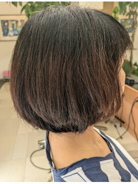 グラムゼロ スッキリレイヤーボブスタイル