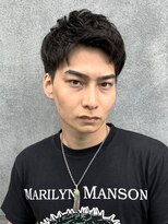 ノイセル(Noisyle)&nbsp;☆スーツ短髪黒髪アップバングツーブロックショート