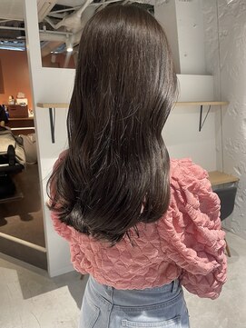 コフィー バイ メルト 吉祥寺(cofy by melt) 【松本咲花】ゆるふわ韓国ロング透明感オリーブベージュ冬カラー