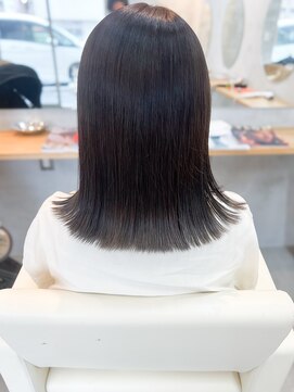 ドラマティックヘア(DRAMATIC HAIR) 色落ちを楽しめる裾カラー