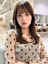 エジョン 三鷹店(Aejon) レイヤーロング/ヘルシースタイル/韓国ヘア/ベビーピンク/吉祥寺