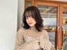 ★おすすめ★似合わせカット+ふわ旬パーマ+新質感プラチナTR　　￥9980
