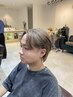 【メンズ限定】カット＋Wカラー 17600～