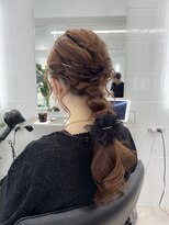 オニキス(ONYX)&nbsp;お呼ばれヘアセット結婚式ヘアセット【aya.chisato】