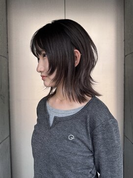 ゴートゥデイ 福岡大名Bellus店(GO TODAY) ミディアムウルフ/ハッシュカット