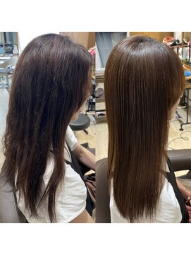 ヴィヴァーク 拝島駅前店(vivarc) 大人綺麗髪質改善ストレート