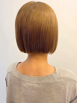 ビューティービースト 大町店(beauty:beast) 切りっぱなしボブ/ベージュ/ダブルカラー