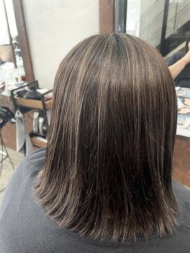 ヘアメイク デザート(HAIR MAKE DESART) 高盛 優芽香【アンブレラ風ハイライト×グレージュ】