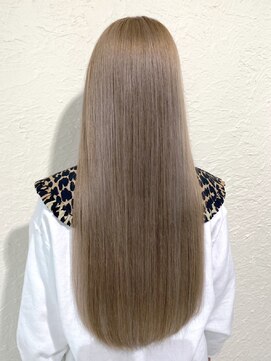 バランス 原宿 表参道(balance) 【髪質改善】シルキーベージュブロンド