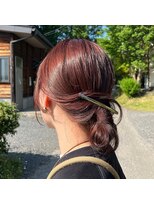 ガーデンヨコハマ(GARDEN YOKOHAMA)&nbsp;チェリーブラウン/ワインレッド/簡単アレンジ/ミディアム/夏