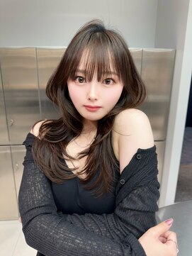 ロンドウル 熊本(Lond ulu) 暗めカラー/レイヤーカット/髪質改善/縮毛矯正/韓国ヘア