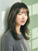 コトナ 越谷店 ミディアムヘアー/チョコレートブラウン/白髪染め/髪質改善/越谷