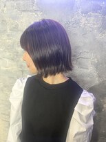 プライズ アイリス 池袋東口店(prize Iris)&nbsp;ショコラカラータンバルモリ韓国ヘア池袋ミニボブ