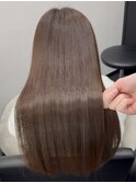 ロングヘアー 縮毛矯正 髪質改善 赤坂見附