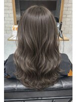 イチパーセント 横浜(1%)&nbsp;着物ヘア/大人ガーリー/ダークアッシュ/似合わせカット/横浜