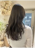 【KANO】レイヤースタイル &nbsp;ロングレイヤー &nbsp;オリーブグレージュ