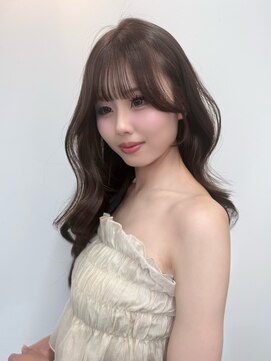 ボタン ハカタ(VOTAN hakata) 博多美容室/顔周りカット/ブラウンカラー/韓国ヘア