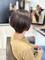 セッションパーゴ(SESSION PAGO) 上品な艶感♪ハイライトで作るまろやかブラウンショート