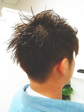 美容室 ボヌール 【ボヌール】スパイキーアップバング【メンズも大歓迎】