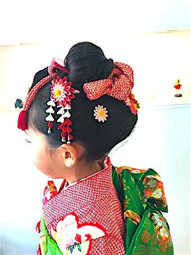 ブレインズ(BRAINS) 日本髪　アップスタイル