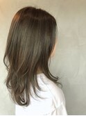 グレージュハイライト